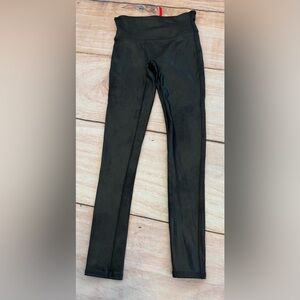 Spanx Size S Faux Leather Leggings for Women - Black